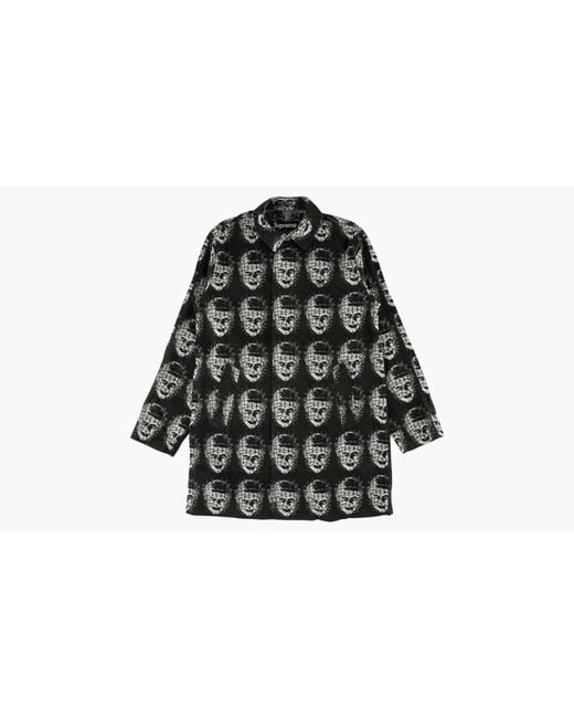 Supreme Black Hellraiser Jacquard Denim Tren "ss 18" for men