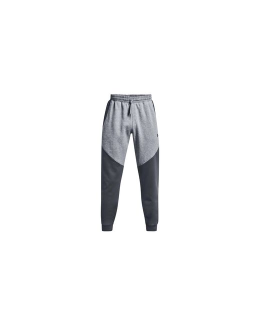 Under Armour Black Dynasty Fleece Jogger Pant "Steel Heather" 1359357 035" for men