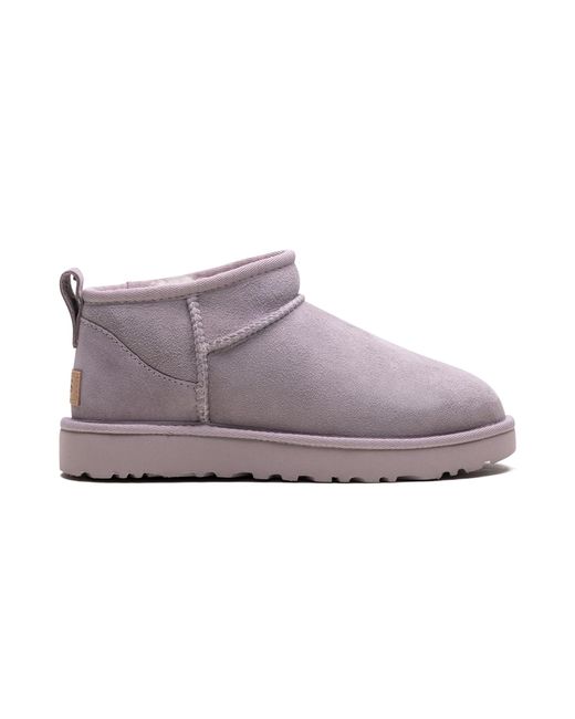 Ugg Purple Classic Ultra Mini Boot "Pale Smoke" 1116109 Psk"