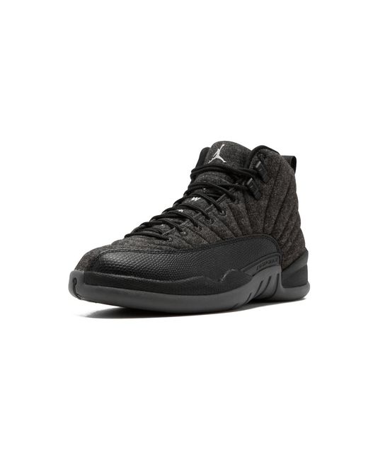 Nike Black Air 12 Retro Wool "Wool" 852627 003" for men