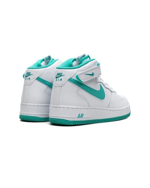 Nike Multicolor Air Force 1 Mid "clear Jade" Shoes