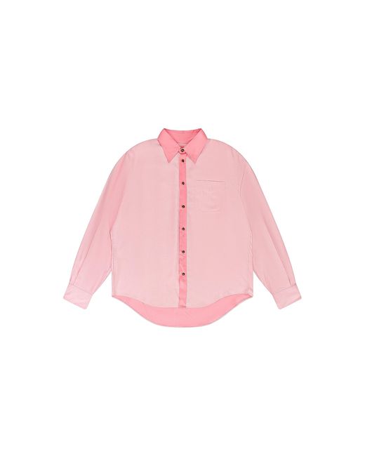 4SDESIGNS Pink Li Button-Down Shirt 4Sd Mtps 0006" for men
