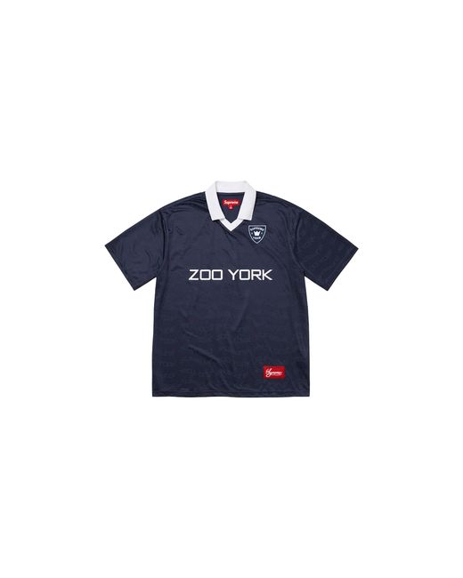 Supreme Blue Zoo York Soccer Jersey "Ss25