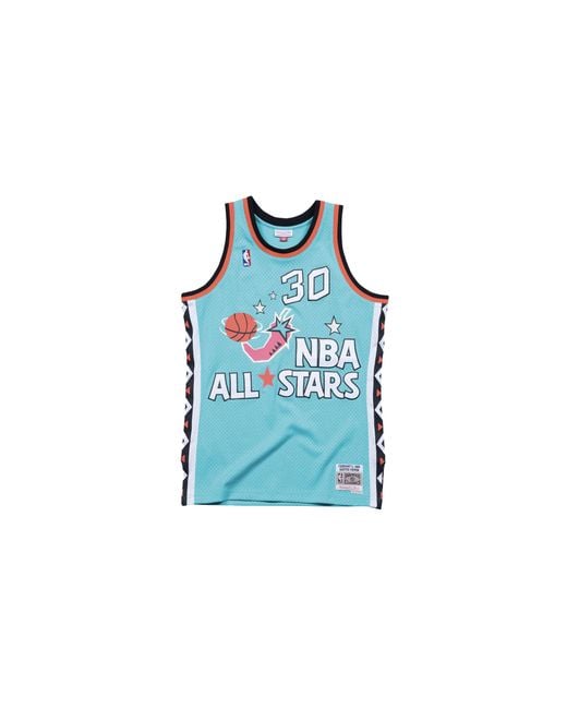 Mitchell & Ness Blue Nba Swingman Jersey All Star 1 "96-97 Pippen All Star" Smjyel18053 Aseteal96Spi" for men