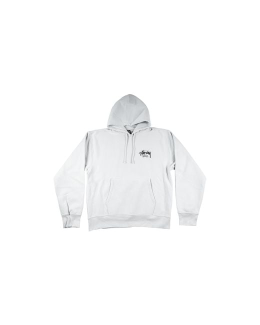 Stussy Black Seoul Chapter Hooded Sweatshirt "Fog" Stus444" for men