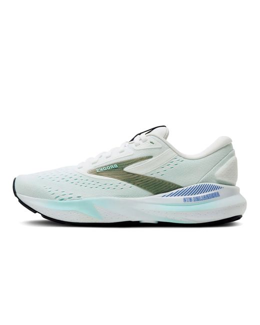 Brooks White Adrenaline Gts 24 Limpet Shell" 120426 1B 108"