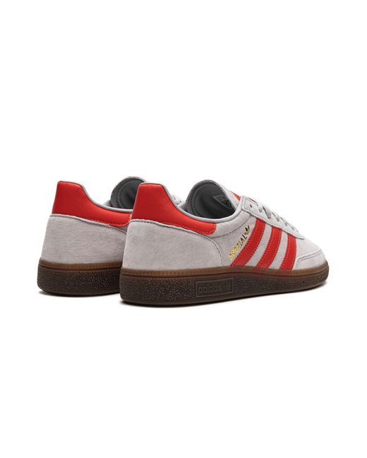 Adidas Black Handball Spezial "grey / Hi-res Red" Shoes
