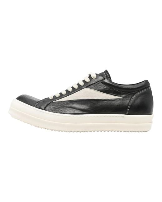 Rick Owens Black Vintage Low Milk" Ru01F2897 Lbelvs 911" for men