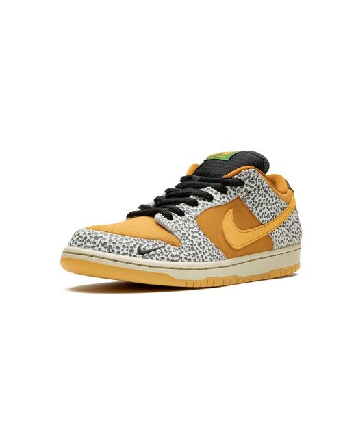 Nike Black Sb Dunk Low Pro "Safari" Cd2563 002" for men
