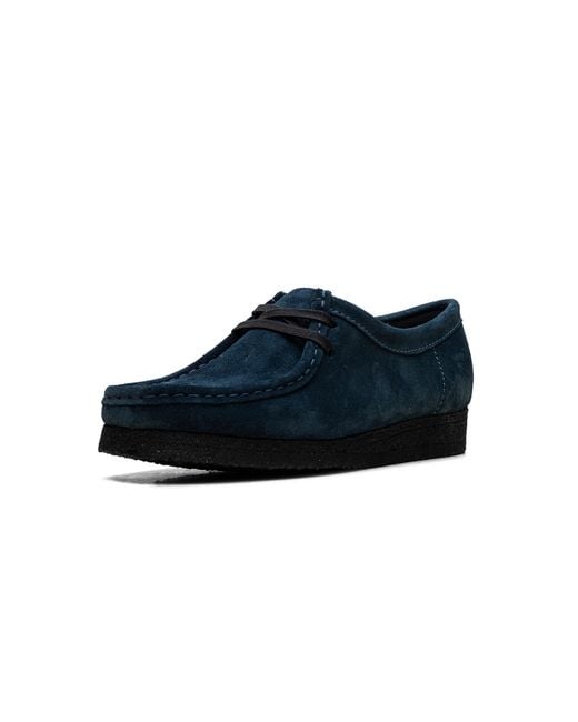 Clarks Black Wallabee "Deep Suede" 26173243"