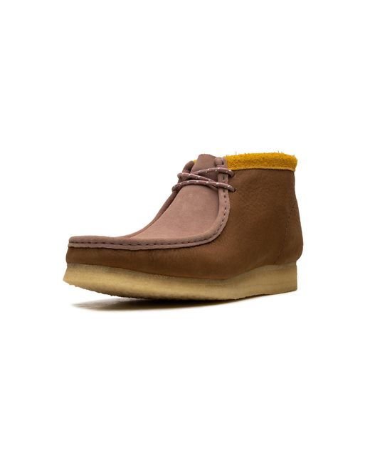 Clarks Brown Wallabee "Suede" 63074 Multi" for men