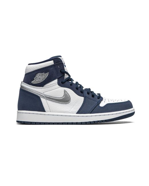 Nike Blue Air 1 Retro High Co.Jp "Midnight" Dc1788 100" for men