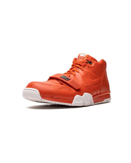 Nike Red Air Trainer 1 Mid Sp/Fragment "Fragment" 806942 881" for men