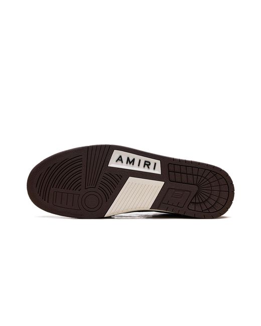 Amiri Black Skel Low Top Low Amfosr1006" for men