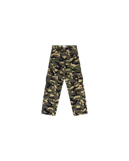 Rhude Black Linares Cargo Pants Rhdmbtm0229 Grn" for men