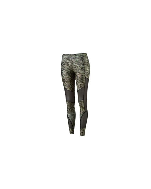 PUMA Black Velvet Rope All Over Print Leggings 573489 01"