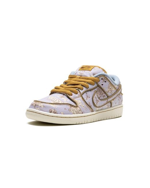 Nike Black Sb Dunk "Pastoral Print" Fn5880 001" for men