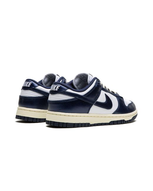 Nike Blue Dunk Lo Prm "vintage Navy" Shoes