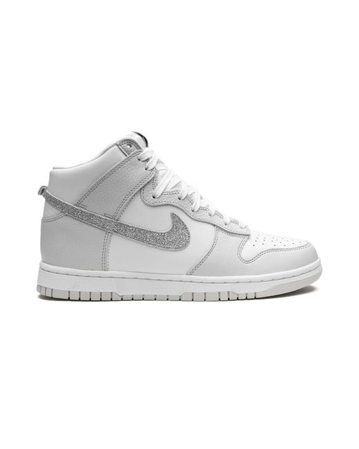Nike Gray Dunk High Mns Swoosh" Fj4578 100"