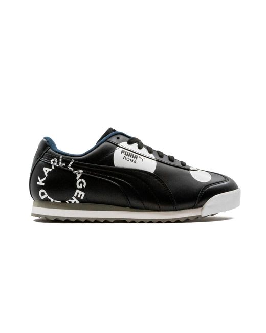 PUMA Black Roma Polka Dot "Karl Lagerfeld" 371234 01" for men