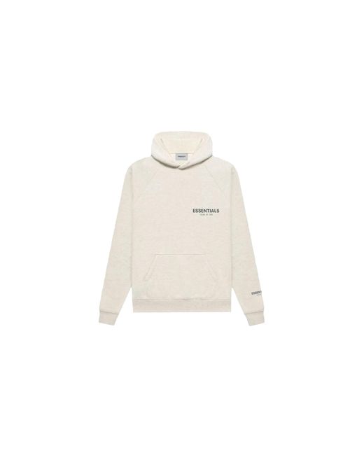 Fear Of God Black Light Oatmeal Hoodie "Light Oatmeal" Fgmh9002" for men