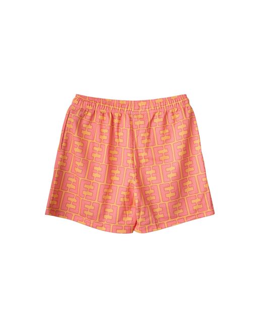 Eric Emanuel Red Ee Basic Print Shorts Ee889" for men