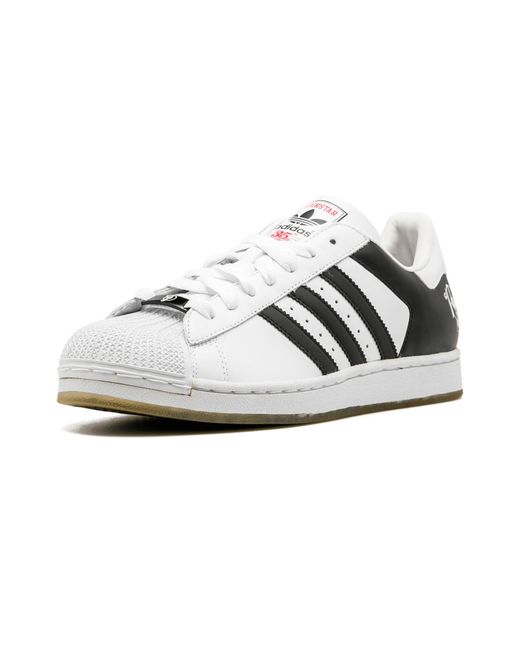 Adidas Black Superstar 1 (Music) "Roc-A-Fella Records" 133629" for men