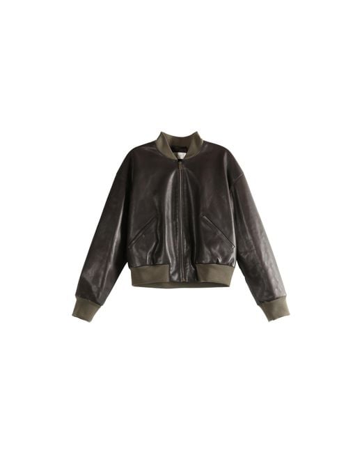The Row Black Morisel Jacket "Cff Coffee" 10495-L644 Cff"