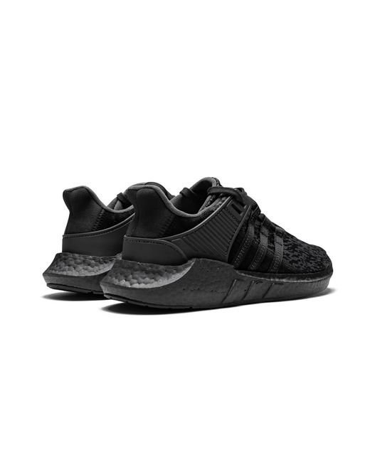 Adidas Black Eqt Support 93/17 "Triple" By9512" for men