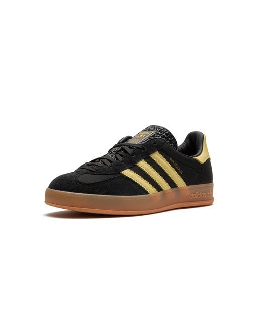 Adidas Black Gazelle Indoor Ig4999" for men