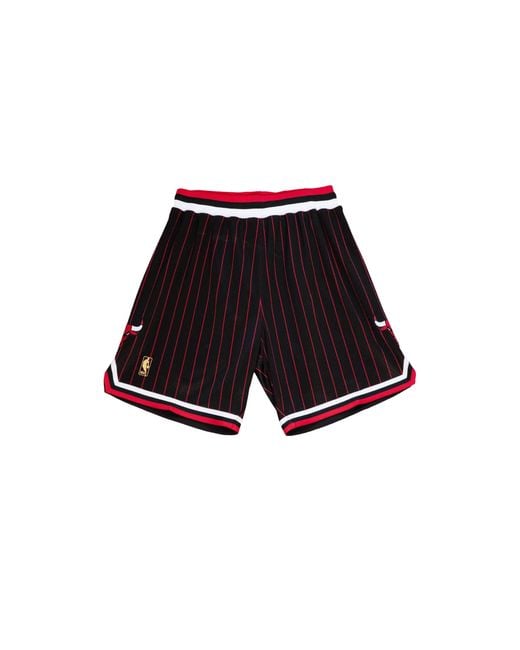Mitchell & Ness Black Authentic Alternate Shorts "Nba Chicago Bulls 96-97" Ashrgs18112 Cbublck96" for men