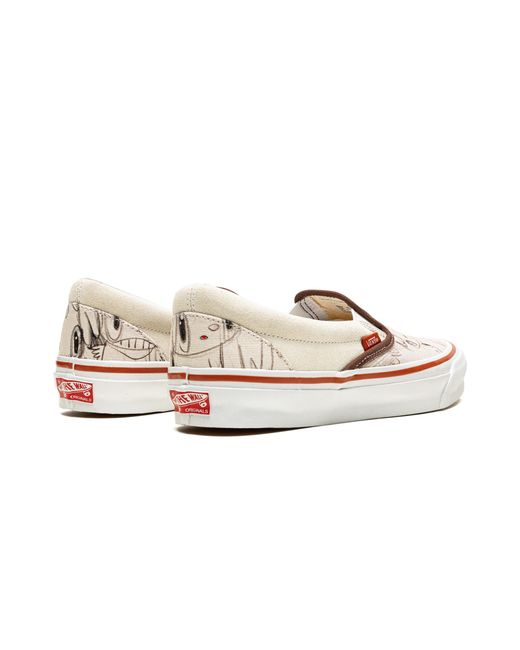 Vans Black Og Classic Slip-On "Javier Calleja for men