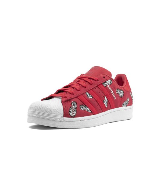 Adidas Red Superstar "Pineapples" B28040"
