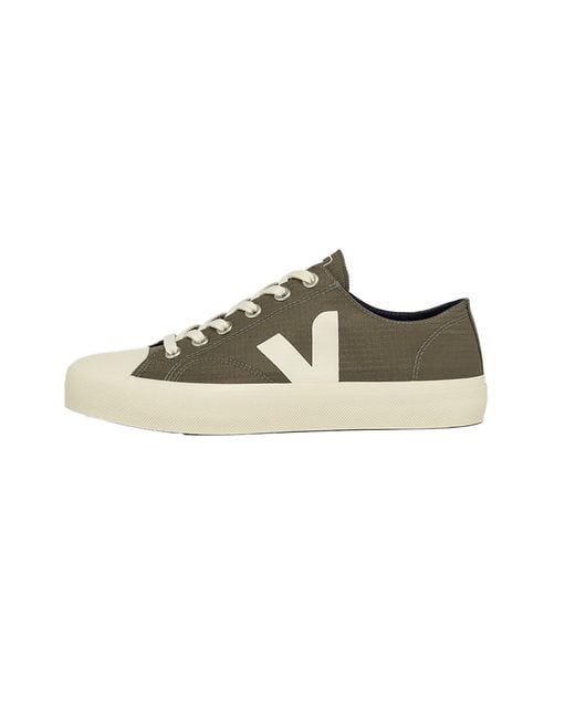Veja Black Wata Ii Low Sneakers "Khaki" Pl1903350B" for men