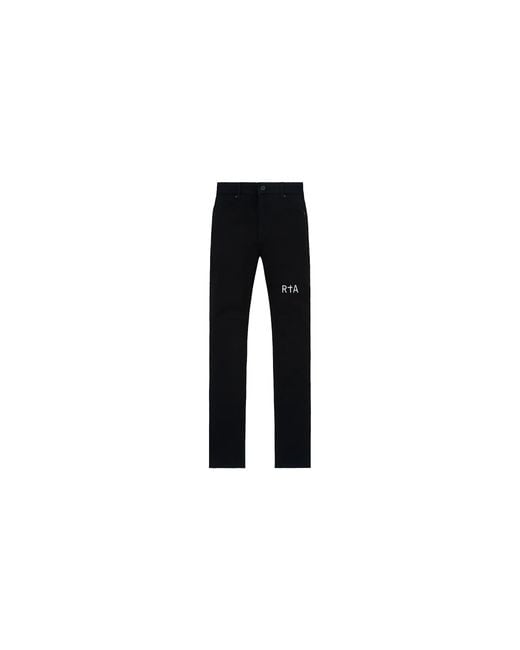 RTA Black Bryant Skinny Jeans Cross" Mexod1276 J1205Bkwcr" for men
