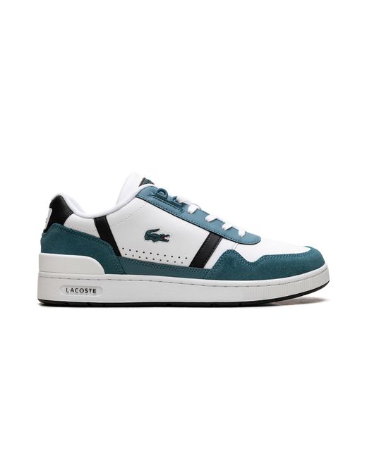Lacoste Black T-Clip 124 7 "Wht/Dk Grn" 747Sma0073 1R5" for men