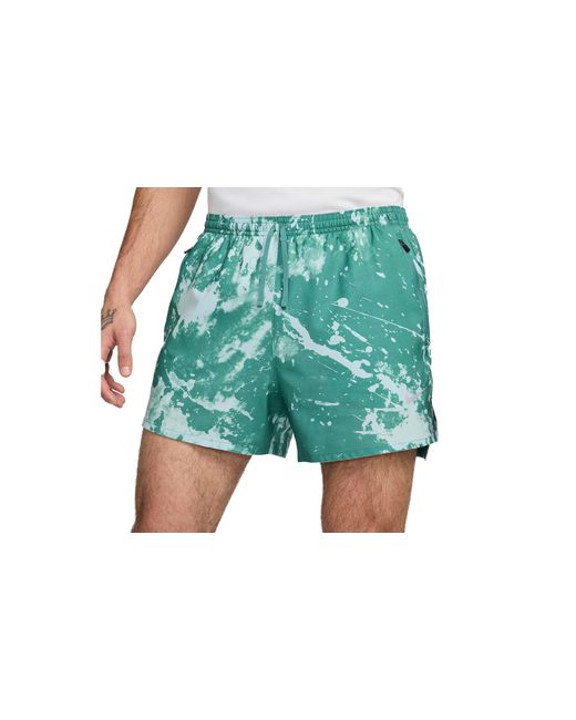 Nike Green Dri-Fit Run Division Stride 4" Running Shorts "Mineral" Dv9272 379" for men