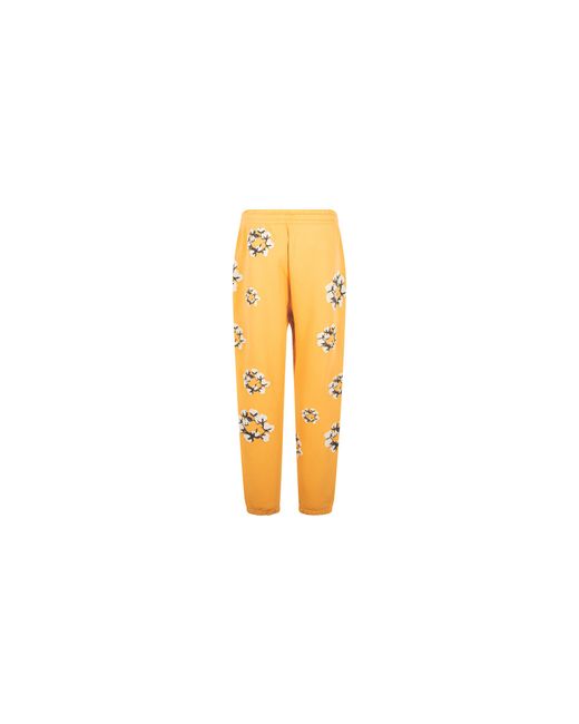 DENIM TEARS Black Cactus Tears Wreath Sweatpants Dt047" for men
