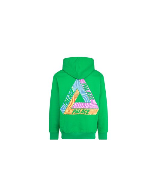 Palace Green Tri-Tex Hoodie "Ss 20" P18Hd052" for men