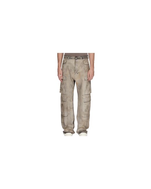 Rick Owens Black Double Cargo Jeans Du01F4361Dst34" for men