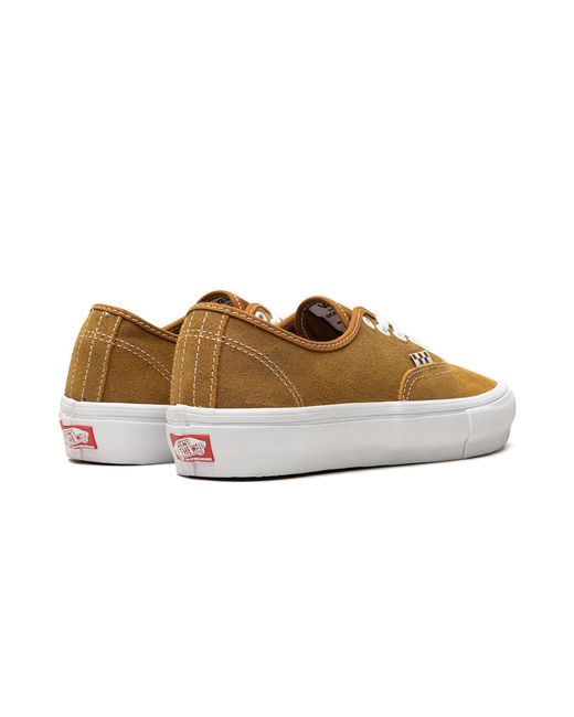 Vans Black Skate Authentic "Leather Golden" Vn0A5Fc81M7" for men