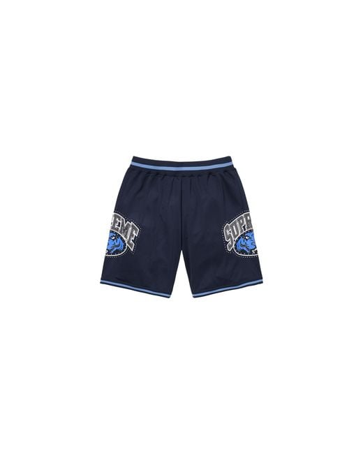 Supreme Blue Studded Basketball Short Su25637"
