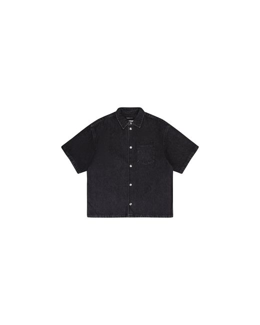 Purple Brand Black Ss Shirt Jacket P035 Sjwb723" for men