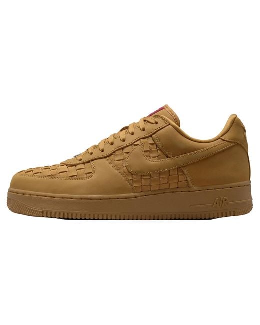 Nike Black Air Force 1 Low Retro Premium "Wheat Sail" Im5755 700" for men