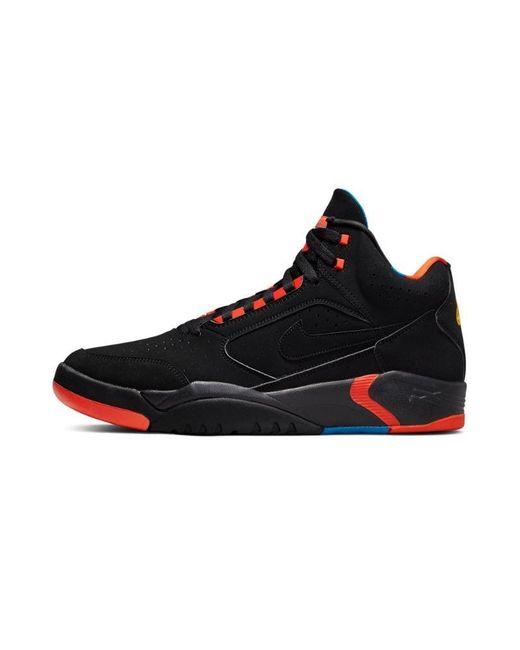 Nike Black Air Flight Lite Ii Mid "Team" Shoes for men