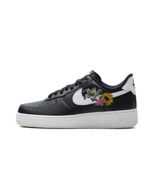 Nike Black Air Force 1 '07 Premium "Now Accepting All Flowers' Ib6644 001"