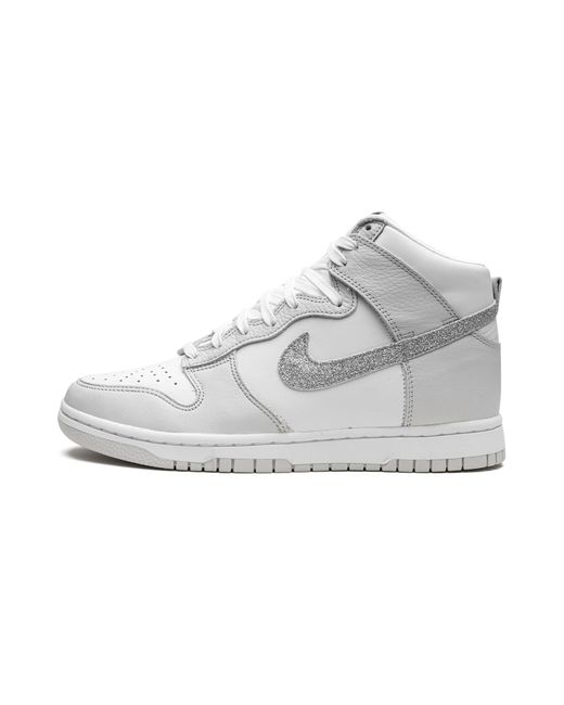 Nike Gray Dunk High Mns Swoosh" Fj4578 100"