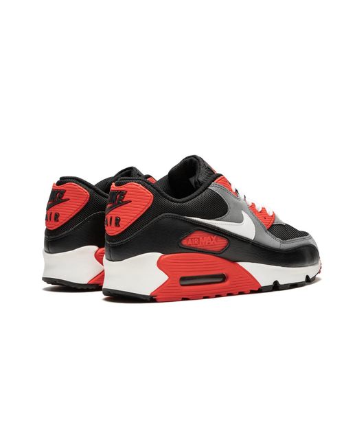 Nike Black Air Max 90 Classic Infrared" 345188 001" for men
