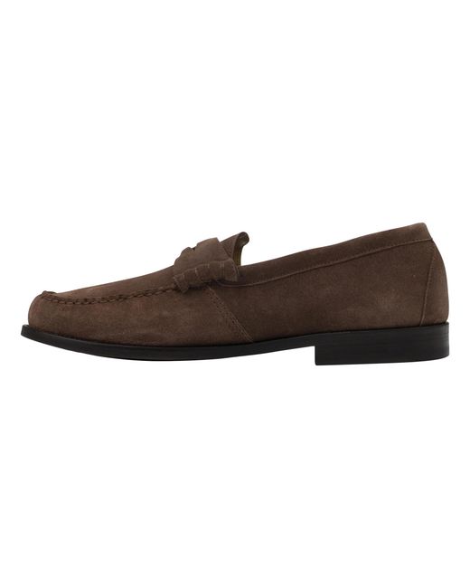 Rhude Black Slip-On Loafer Rhdmftw0014 Brn" for men