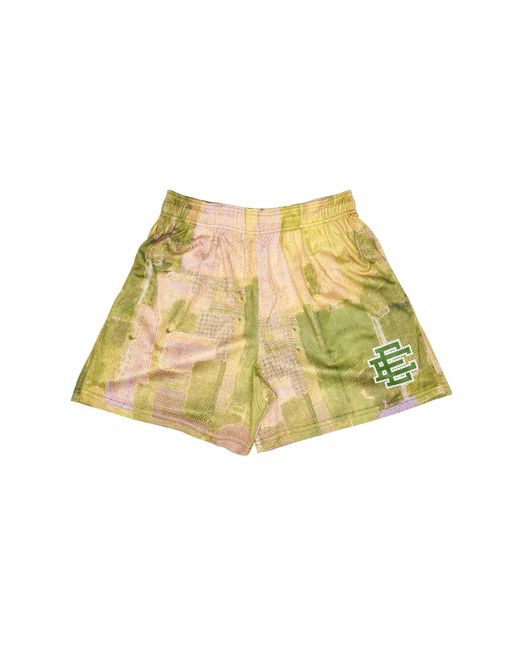 Eric Emanuel Black Ee Basic Shorts Boro Patchwork" Ee146" for men